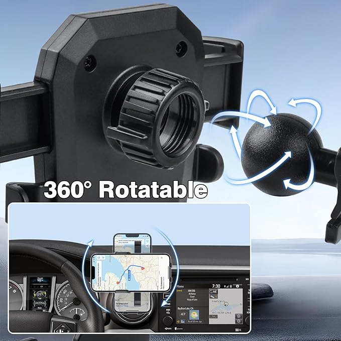 Car Phone Holder for 2016-2023 Toyota Tacoma 3rd Gen. Auto Accessories,Adjustable Air Vent Mount Holder, Ultra Stable Phone Stand for All Phones