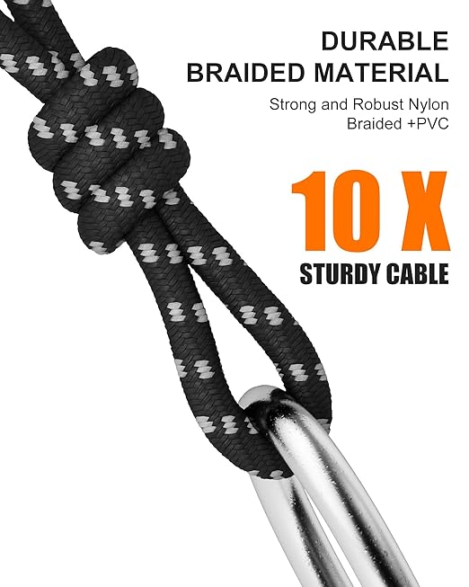 Long XLR Cables 75ft 2 Pack, Nylon Braided XLR Extension Microphone Cable, OFC Shielded and Balanced X LR Male to Female Mic Cord for Preamp Recording Mixer Amplifie Speaker Black