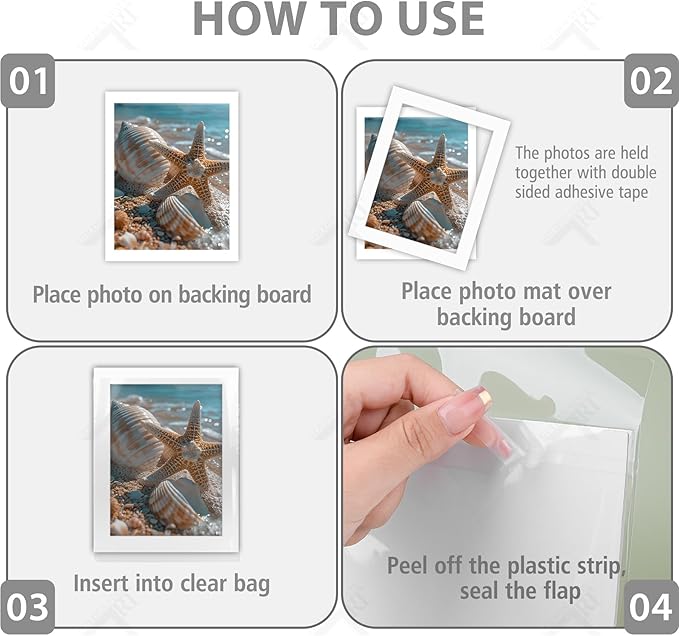 Golden State Art, Acid Free, Pack of 25, 11x14 White Picture Mats Mattes with White Core Bevel Cut for 9x12 Photo + Backing + Bags