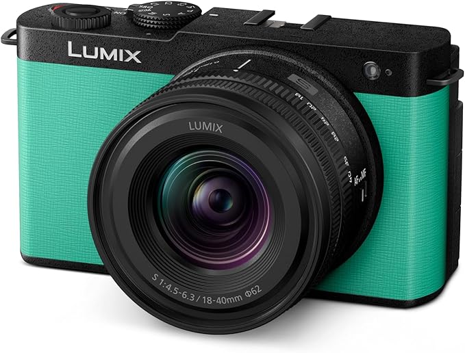 Panasonic LUMIX S9 Full-Frame Mirrorless Camera with S 18-40mm F4.5-6.3 Lens, Compact, Lightweight Body, Perfect for Social Media and Travel, DC-S9NGA9