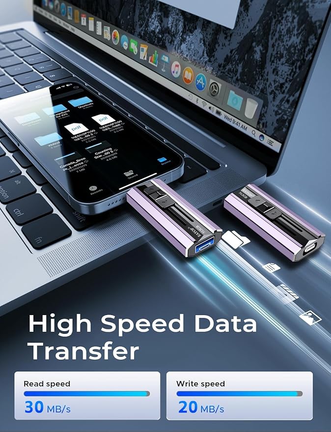 EATOP 512GB Flash Drive Intended for Phone Tablet Androidphone and Computers, 4 in 1 Photo Stick for Phone Memory Storage Easily Backup Photos Videos, Plug and Play, No App Required (Light Purple)