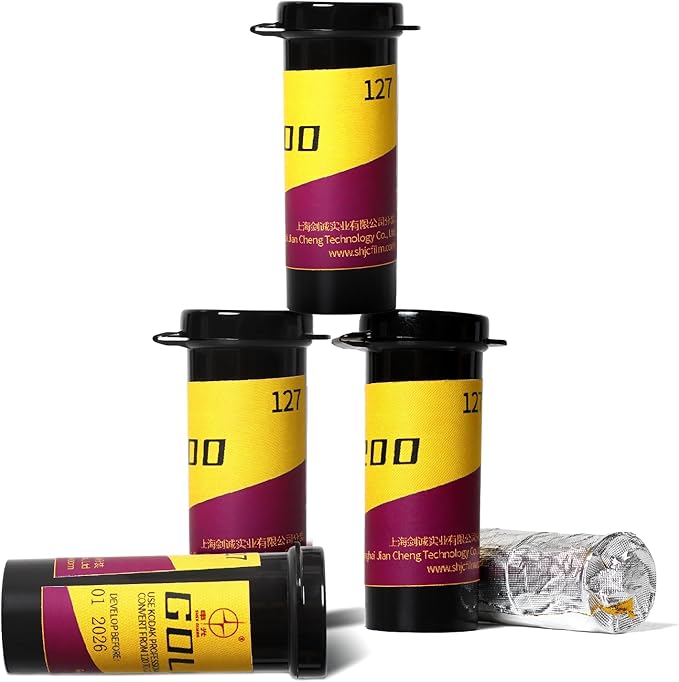 eTone 127 Color ISO 200 Film Gold 200 Roll Negative Film 01-2026 Fresh Qty: 4 Rolls.