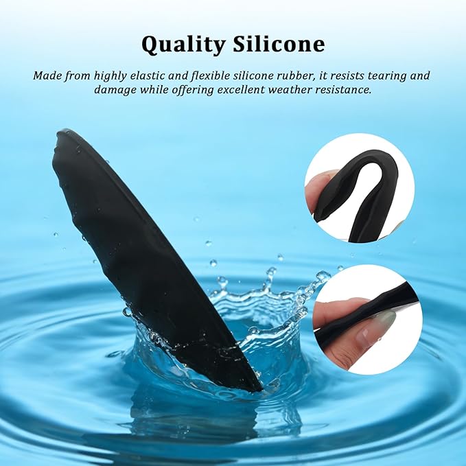 Car Backup Camera Rain Cover,Soft Silicone Car Backup Camera Rain Shield for Rains Protection & Clear Reversing Image,Self-Adhesive Back up Cameras for Cars Rains Cover