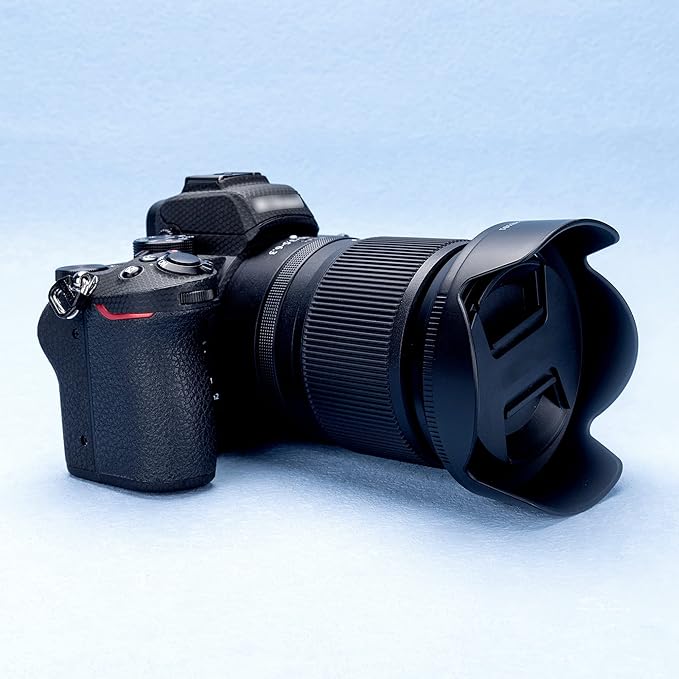 Dedicated Lens Hood Shade for Nikon NIKKOR Z DX 18-140mm f/3.5-6.3 VR Lens Replaces Nikon HB-101 Lens Hood Compatible with 62mm Filter & Lens Cap