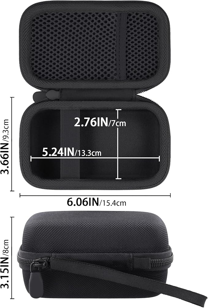 Camera Case for KODAK EKTAR H35/H35N/KODAK Snapic A1 Frame Film Camera,Carrying Case Holder for KODAK EKTAR H35/H35N Half Frame Film Camera and Accessories(Black Case)