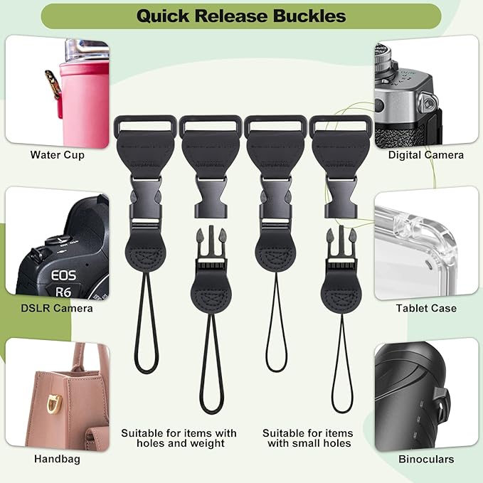 Universal Shoulder Strap, Removable Neoprene Padded Camera Strap, Adjustable Neck Lanyard for iPad, Binocular, Tablet Case, Camera, Luggage Bag (Khaki Universal Shoulder Strap)