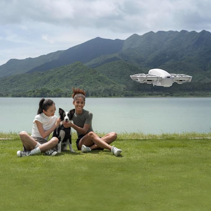 DJI Neo Three-Battery Combo, Mini Drone 4K UHD Camera for Adults, 135g Self Flying Drone That Follows You, Palm Takeoff, Subject Tracking, QuickShots, Stabilized Video (Controller-Free), Gray