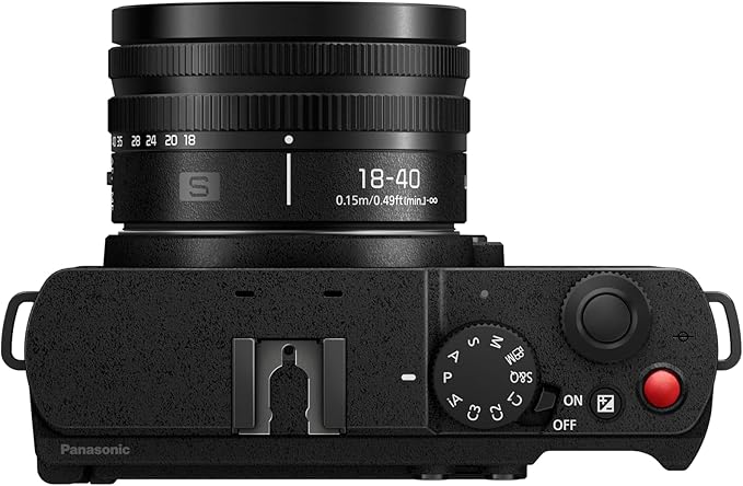 Panasonic LUMIX S9 Full-Frame Mirrorless Camera with S 18-40mm F4.5-6.3 Lens, Compact, Lightweight Body, Perfect for Social Media and Travel, DC-S9NK9