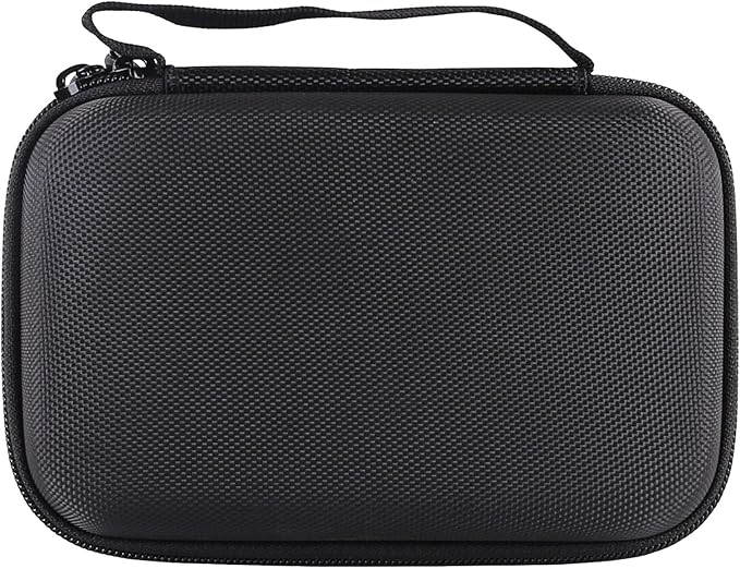 JINMEI Hard EVA Carrying Storage Case Compatible with Canon SELPHY QX20 / SELPHY Square QX10 Compact Photo Printer Protective Travel Storage Box (Black)