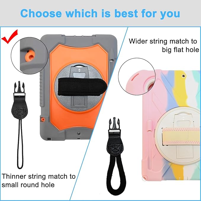 TIMISM Shoulder Strap, 59 inch Adjustable Removable Shoulder Straps, Sturdy Nylon Comfortable Shoulder Strap, Universal Replacement Strap Holder Cross Body for Tablet Case/Camera/Crossbody Bag, Black