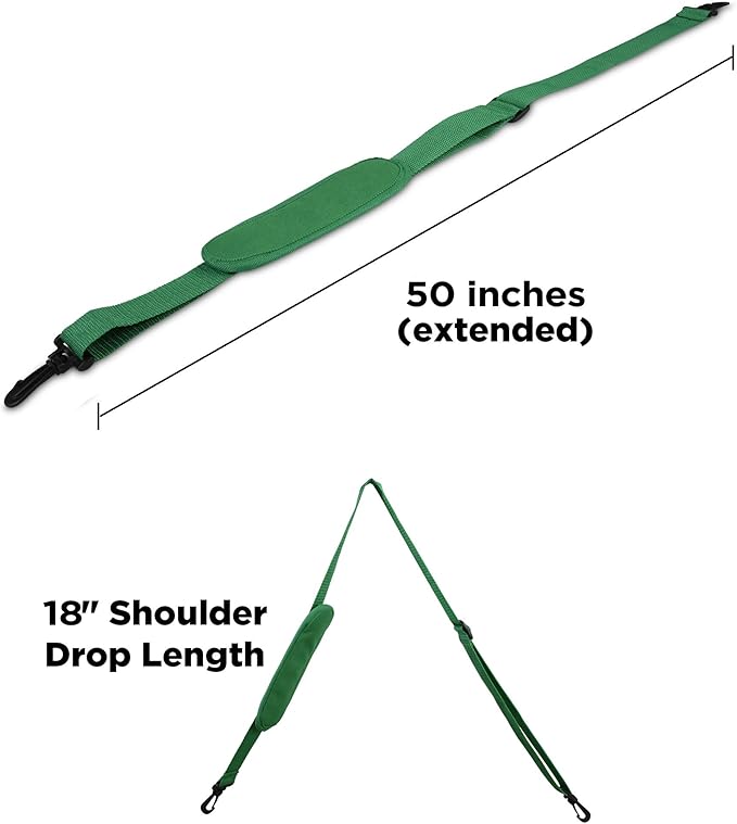 DALIX Premium Replacement Strap with Shoulder Pad for Laptop Travel Duffle Bags