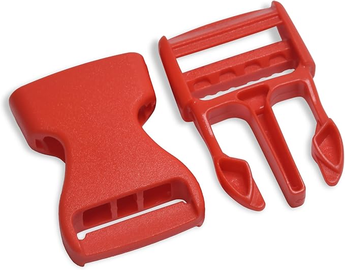 Buckles for Straps Set of 4 Pcs Plastic Buckle Clip Quick Side Release Plastic Fastener