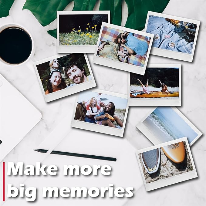 Fujifilm Wide Instant Film Twin Pack X2 (40 Sheets) + Camera and Lens Cleaning Cloth