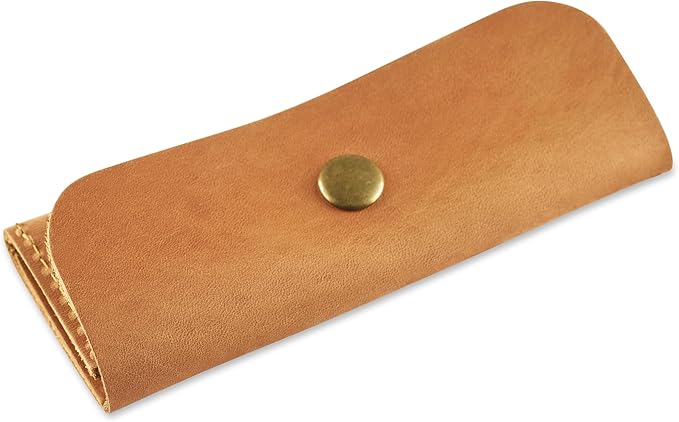 MAKYN Leather SD/Micro SD Card Holder & Organizer, Storage Case, Travel Memory Card Cover (Vintage Brown)