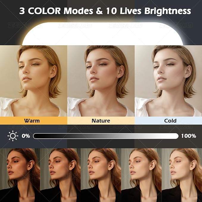 Phone Light with 47 RGB Colors,Handheld Stabilize Ring Light with 8000mAh, Ring Light for Phone Selfie Recording YouTube and TikTok Content,luz para grabar Smartphone Video Rig