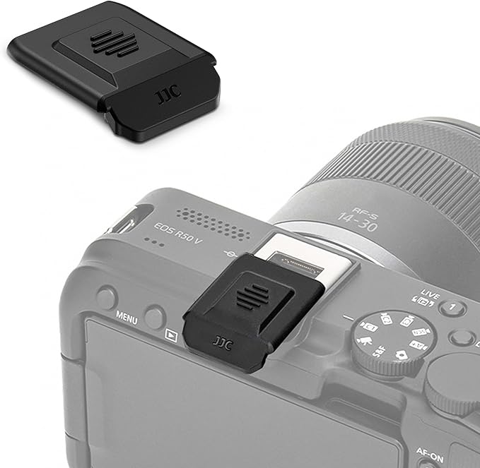 Upgraded R50 V R5 R6 Mark III II Hot Shoe Cover Protector Cap with Full Coverage for Canon EOS R6II R5II R50V R8 R10 R7 R5C R1 PowerShot V1 R3 Camera Replace Canon ER-SC2 Shoe Cover (NOT Fit R5/R6)