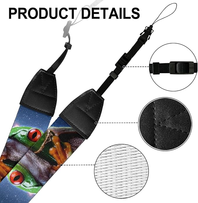 GLENLCWE Camera Strap, Camera Strap for Photographers Neck Strap Replacement Fit Most Cameras
