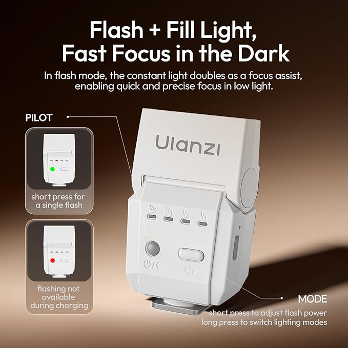 ULANZI HD02 Magic Arm Super Clamp Kit and SL03 Mini Flash