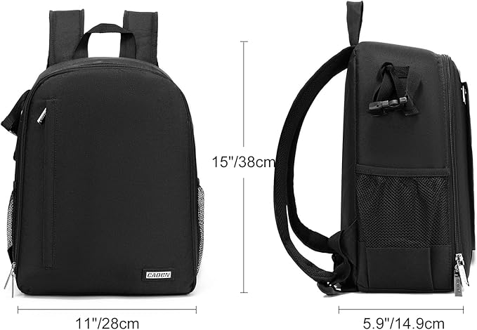 CADeN Camera Backpack Bag Professional for DSLR/SLR Mirrorless Camera Waterproof, Camera Case Compatible for Sony Canon Nikon