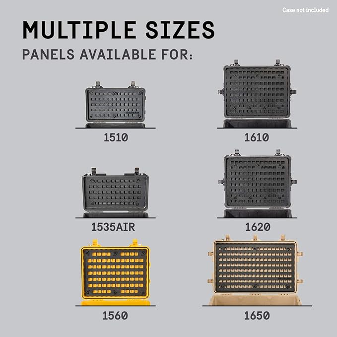 Pelican 1535 Air Case Molle Panel