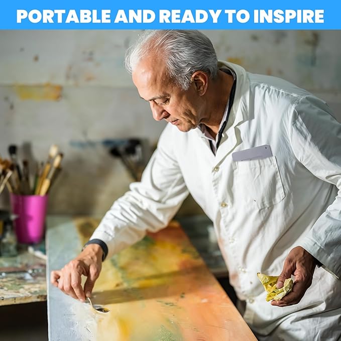 2Pcs Portable View Finder, View Finder with Sliding Mechanism, Adjustable Custom Viewfinder, Color Isolation Viewfinder for Photography Drawing Sketching Craft Projects