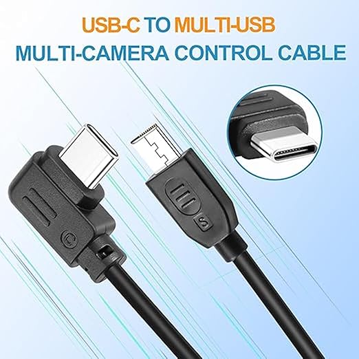 DYTDIEYINGTU DJI Stabilizer Ronin -SC/SC2/RS2/RS3/RS4 for Sony Multi Cable Camera Control Cable Shutter Release Connection to a7,a7m2,a7m3,a7m4,a7s,a7s2,a7s3,a7r,a7r2,a7r3,a7r4