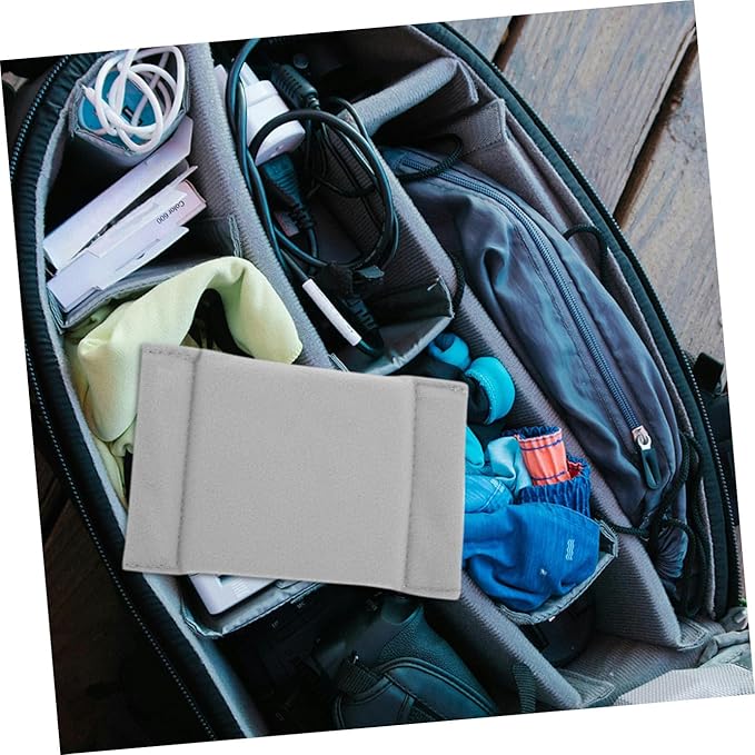 2pcs Camera Bag Dividers Shock-absorbing Padded Inserts for Dslr and Mirrorless Cameras, Multi-functional Partition Pads for Outdoor Photography and Travel Storage