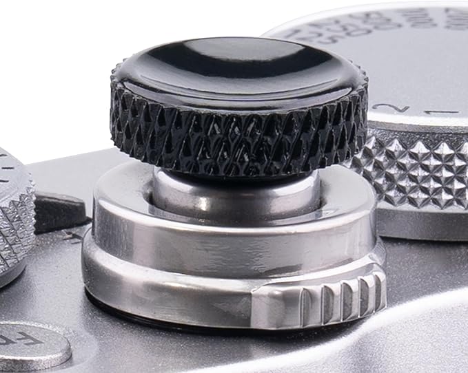 Camera Shutter Button,Soft Shutter Release Button Black(3 Pack)