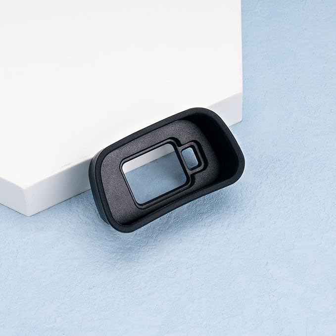JJC Eyecup Eyepiece Viewfinder for Canon EOS R7 Camera with Soft Silicone Extended Design