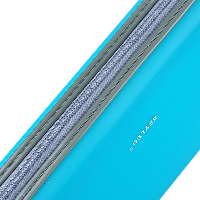 72 Capacity Heavy Duty CD DVD Blu-ray Media Case Storage Holder Organizer Wallet (Skyblue)
