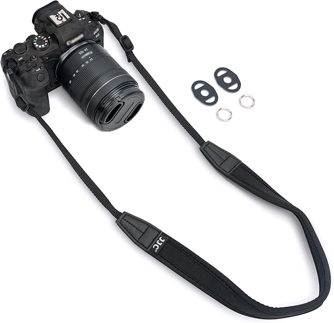 Soft Camera Shoulder Neck Strap for Canon EOS R5 R6 Mark III II R10 R8 RX1R III A7M5 A7V A7 V IV A7C II A7CR A7R V IV A9 III A6700 ZVE10 II ZV-E1 A7SIII X Half X100VI Z5II Z6III Z50II Z6II Z30 Z7II