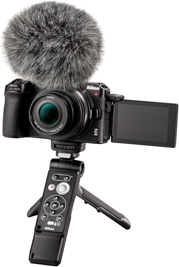 Nikon Z 30 Compact and Lightweight Mirrorless Camera with NIKKOR 16-50mm Lens with Creator's Kit