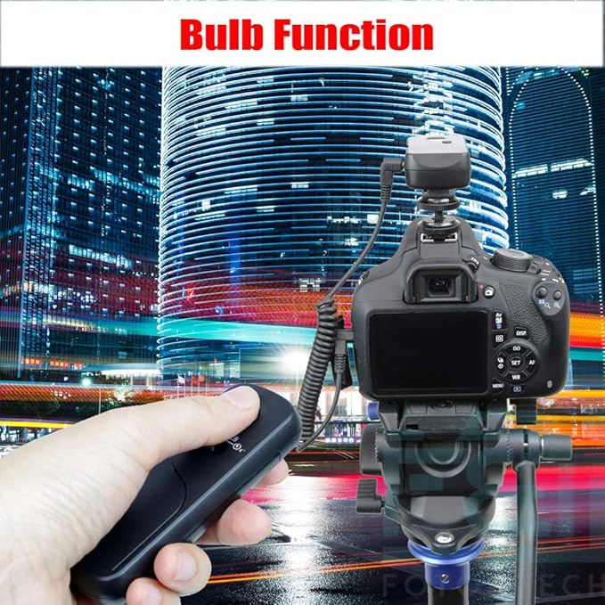 Foto&Tech 360 Any Angle 100m Wireless Remote Control Shutter Release (Compatible with Fujifilm X-A5 X-H1 X-E3 GFX 50S X-Pro2 X-T20 X-E2S X-T5 X-T10 X100T X-A2 X-T1 X-E2)