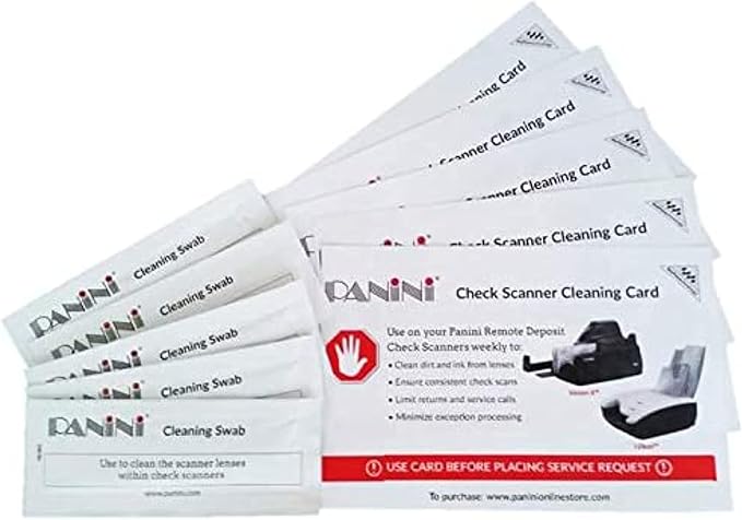 Panini Remote Deposit Capture Cleaning Kit (1 Set)
