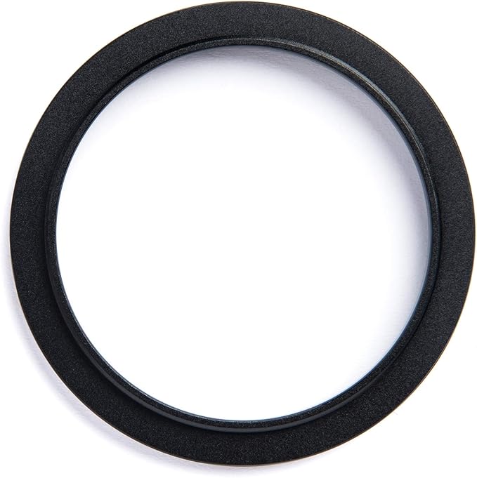 NiSi 46-52mm Pro Step-Up Ring - Threaded Stepping Adapter, 46mm Male Lens Attachment 52mm Female Filter and Accessory Thread - Anodized Aluminum, Matte Black Finish