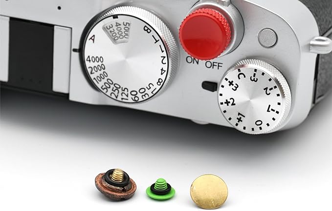 Metal Camera Shutter Button Upscale and Delicate Soft Accessories for X-M5 X-T5 X-T4 X-T3 X-T30 X-T30II X100VI X100V X-E4 X-E3 XA5 (Fashion)
