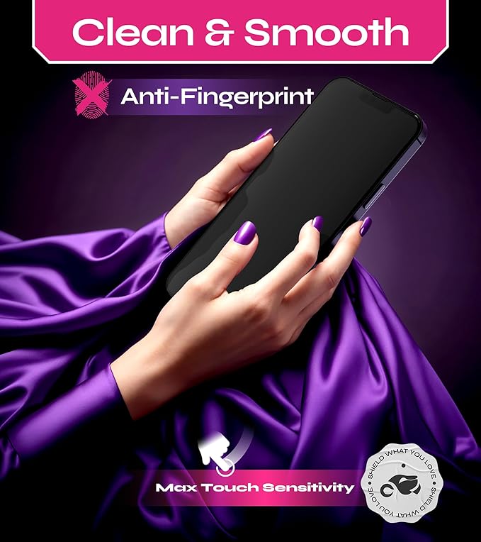 Defenslim Screen Protector for iPhone 14 Plus (2Pack), Easy Auto-Align Install Kit, 6.7" Tempered Glass, 9H Hardness, Ultra HD Clear, Case Friendly, EasyShield