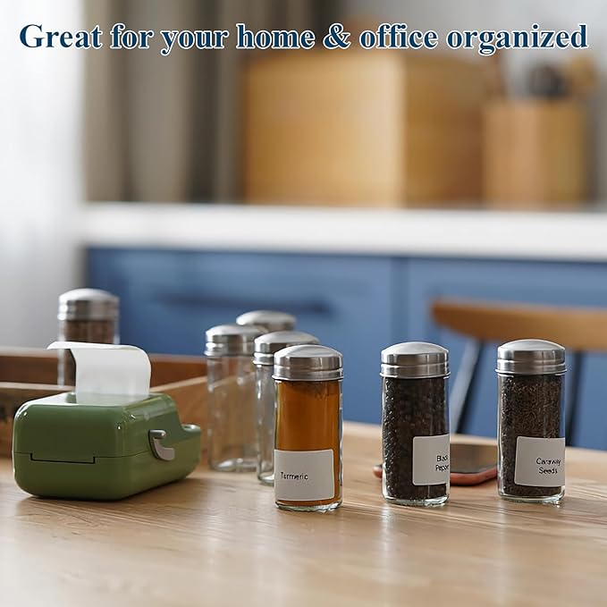 (50 Sheets, 1500 Labels) Sticker Paper, 1" x 2 5/8" Shipping Address Labels, 30 Per Page Self Adhesive Mailing Label for Laser and Inkjet Printers