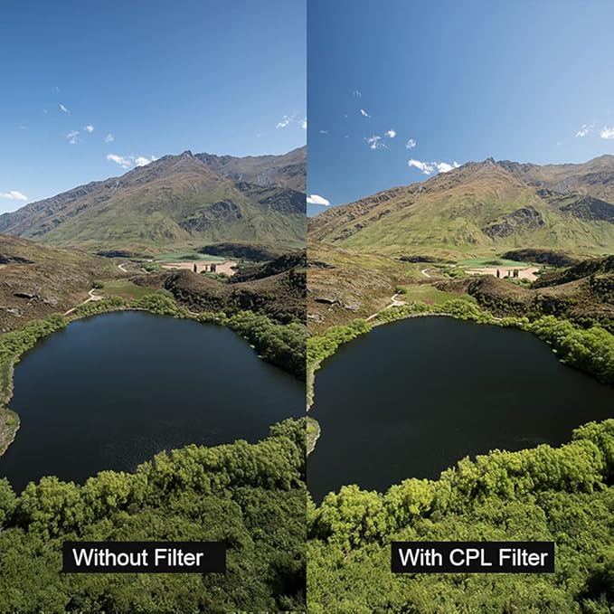 Kase 41mm Magnetic Polarizing CPL Filter for iPhone,Cell Phone Camera Lens Circular Polarizer Filter with Clip for iPhone 14 13 12 11 8 7 XR X XS,Samsung Xiaomi OnePlus