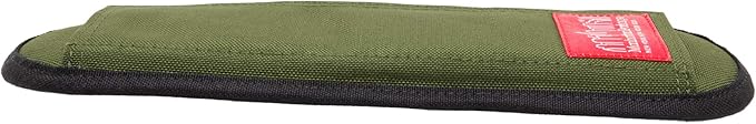 Manhattan Portage Shoulder Pad Hook & Loop Attachment With Comfortable Thick Padding Universal Fit for Straps up to 2.5” Wide 1000D Cordura (Olive)