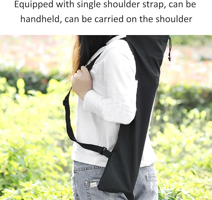 Universal Tripod Carrying Case Bag Photography Carrying Case Tripod Bag Studio Light Stand Tripod Monopod Camera Case Carrying Bag with Shoulder Strap (M 25x18x3cm / 9.8x7.1x1.2in)