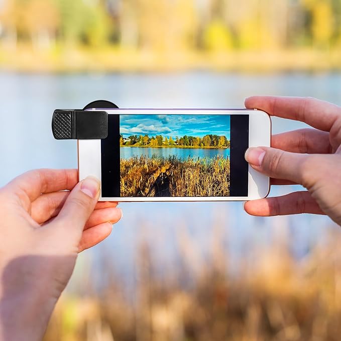 37mm CPL Filter Circular Polarizing Lens for Phone Polarizing Filter, Enhance Color Saturation, Reduce Glare, Includes CPL Lens and LensClip