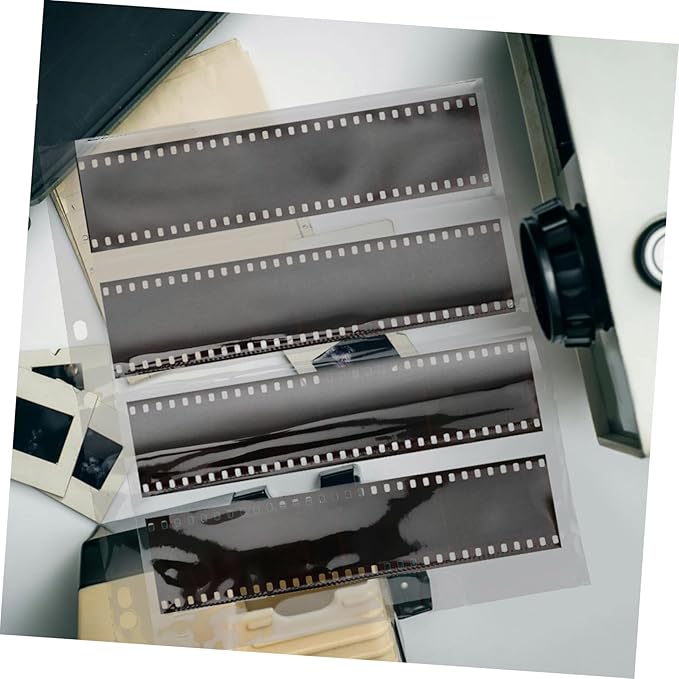 10pcs Heavy Duty Film Negative Sleeves for Storage Archival Photo Holders for Negative Preservers