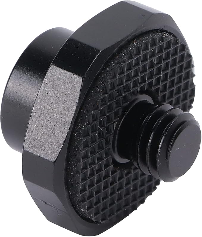 Tripod Mount Adapter, 1/4 Female to 3/8 Male Threaded Tripod Screw Adapter Camera Mount Screw for Camera Monitor, Tripod, Mount