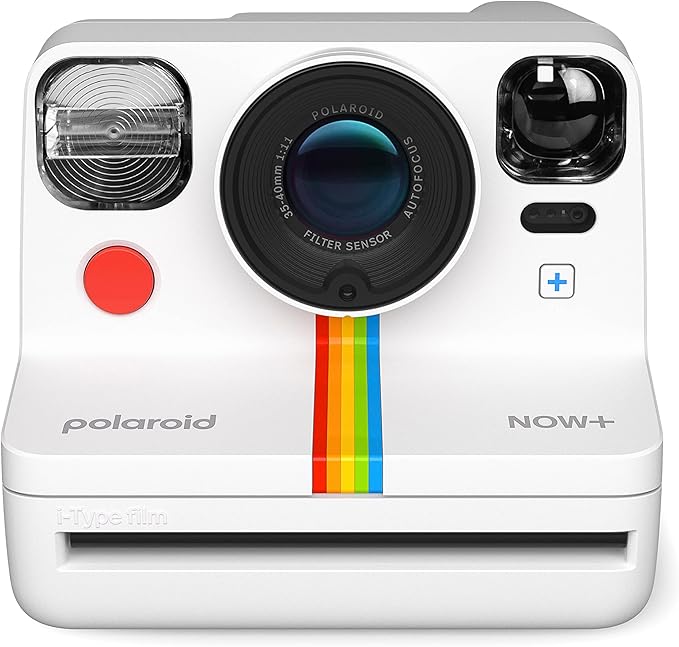 Polaroid Originals Now+ I-Type Instant Camera w/ 16 Color Film Photos and Signature Gift Bundle