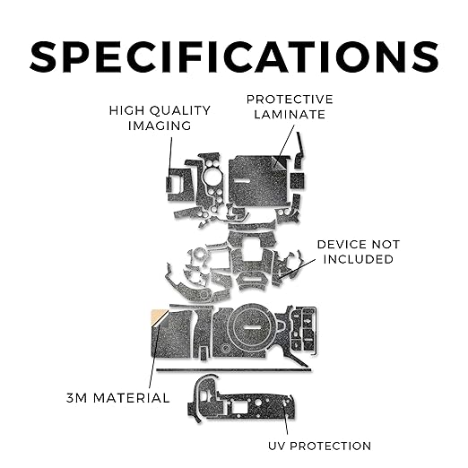 Glossy Glitter Camera Skin Compatible with Canon EOS R5 Mark II (2023) - Scratched Up - Premium 3M Vinyl Protective Wrap Decal Cover - Easy to Apply | Crafted in The USA by MightySkins