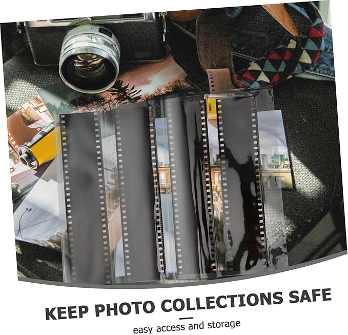 COHEALI Photo Sleeves 10pcs Negative Film Sleeves Film Negative Bags Heavy Duty Sheet Protectors for Collection for Storage