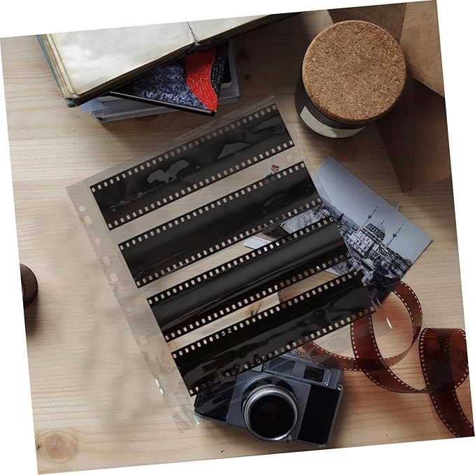 10pcs Film Negative Storage Sleeves Document Bags for of Important Photos and Negatives for Collectors and Family