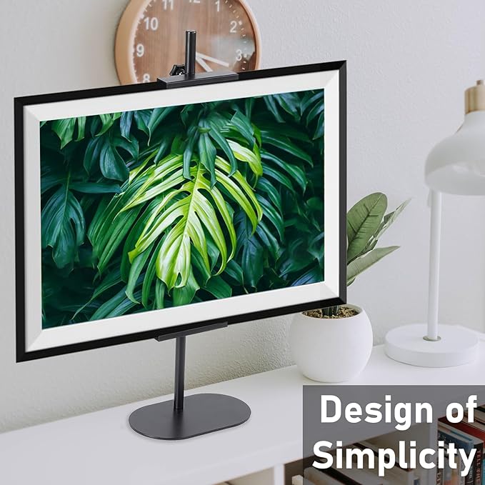 Adjustable Easel Stand, Tabletop Easel Stand for Picture Frames up to 28", Black Metal Picture Stand for Art Signs Photos, Framed Artwork Display Easel Stands for Home Events