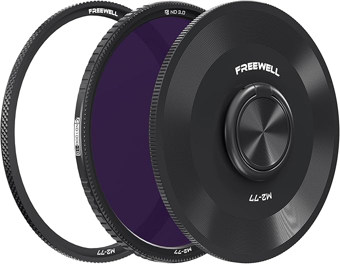 Freewell 77mm Natural Density ND1000 (10 f-Stops) ND3.0 Camera Filter Compatible with M2 Series